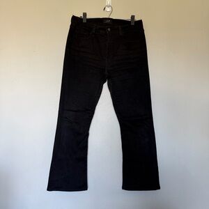 Jen7 by 7 For All Mankind Petite Slim Black Bootcut Pants